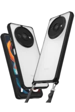 Uray store Xiaomi Redmi A3 4G Kılıf Penta Silikon Kılıf - Siyah