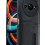 Uray store Xiaomi Redmi A3 4G Kılıf Sara Kartvizitli Deri Kılıf - Siyah