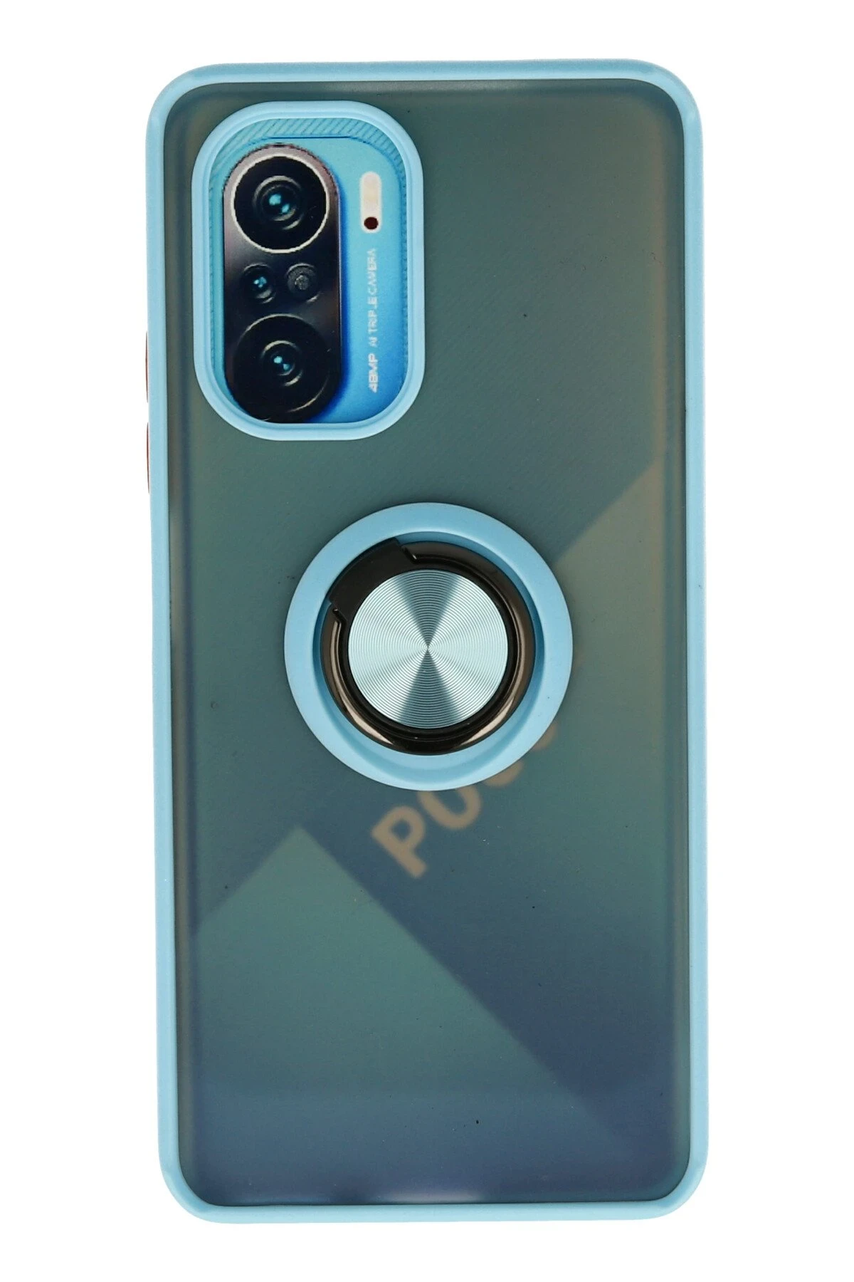 newface-xiaomi-redmi-k40-kilif-montreal-yuzuklu-silikon-kapak-buz-mavi-default Uray store Xiaomi Redmi K40 Kılıf Montreal Yüzüklü Silikon Kapak - Buz Mavi - Görsel 1