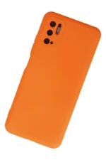 Uray store Xiaomi Redmi Note 10 5G Kılıf Nano içi Kadife Silikon - Turuncu - Görsel 3