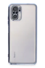Uray store Xiaomi Redmi Note 10 Kılıf Razer Lensli Silikon - Açık Mavi - Görsel 2