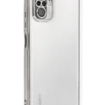 Uray store Xiaomi Redmi Note 10 Kılıf Razer Lensli Silikon - Gümüş
