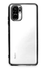 Uray store Xiaomi Redmi Note 10 Kılıf Razer Lensli Silikon - Siyah - Görsel 2