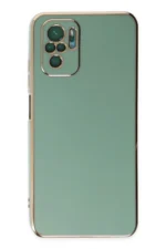 Uray store Xiaomi Redmi Note 10 Kılıf Volet Silikon - Açık Yeşil - Görsel 2