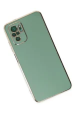 Uray store Xiaomi Redmi Note 10 Kılıf Volet Silikon - Açık Yeşil - Görsel 3