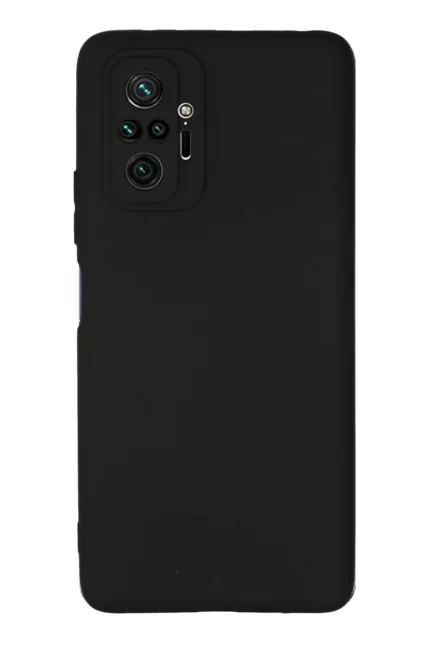 Uray store Xiaomi Redmi Note 10 Pro Kılıf First Silikon - Siyah