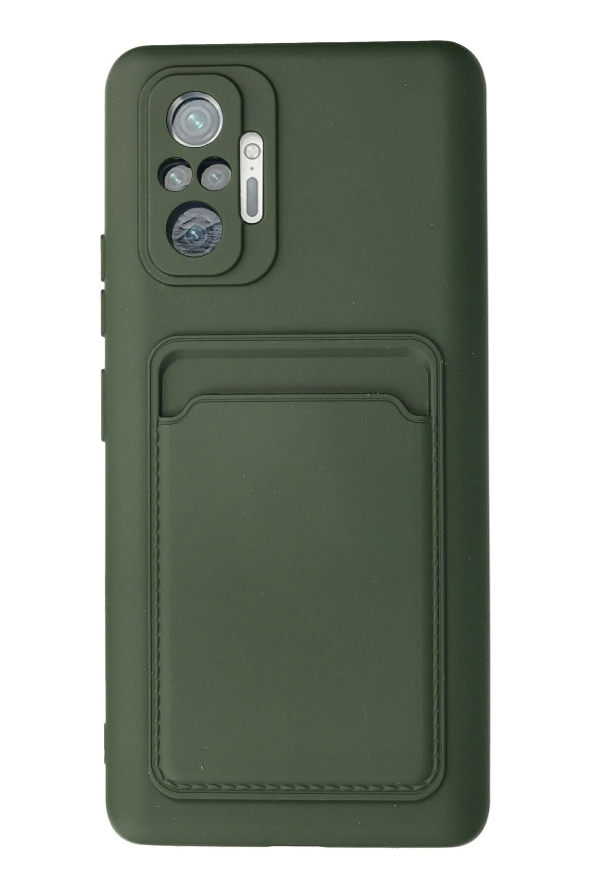 newface-xiaomi-redmi-note-10-pro-kilif-kelvin-kartvizitli-silikon-koyu-yesil-default Uray store Xiaomi Redmi Note 10 Pro Kılıf Kelvin Kartvizitli Silikon - Koyu Yeşil - Görsel 1