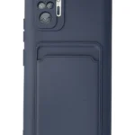 Uray store Xiaomi Redmi Note 10 Pro Kılıf Kelvin Kartvizitli Silikon - Lacivert