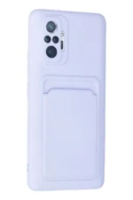 Uray store Xiaomi Redmi Note 10 Pro Kılıf Kelvin Kartvizitli Silikon - Lila - Görsel 2