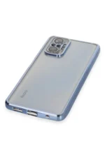 Uray store Xiaomi Redmi Note 10 Pro Kılıf Razer Lensli Silikon - Açık Mavi - Görsel 4