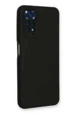 Uray store Xiaomi Redmi Note 11 Kılıf Nano içi Kadife Silikon - Siyah - Görsel 2