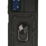 Uray store Xiaomi Redmi Note 11 Kılıf Pars Lens Yüzüklü Silikon - Siyah