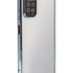 Uray store Xiaomi Redmi Note 11 Kılıf Razer Lensli Silikon - Açık Mavi