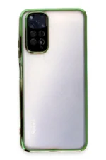 Uray store Xiaomi Redmi Note 11 Kılıf Razer Lensli Silikon - Yeşil - Görsel 2