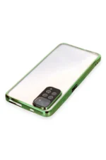 Uray store Xiaomi Redmi Note 11 Kılıf Razer Lensli Silikon - Yeşil - Görsel 3