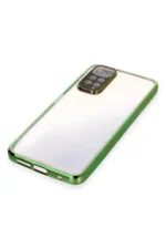 Uray store Xiaomi Redmi Note 11 Kılıf Razer Lensli Silikon - Yeşil - Görsel 4
