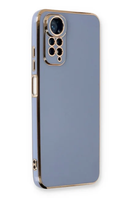 Uray store Xiaomi Redmi Note 11 Kılıf Volet Silikon - Mavi
