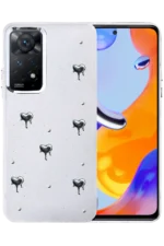 Uray store Xiaomi Redmi Note 11 Pro Fiyonk Desenli Kapak - Desen 1