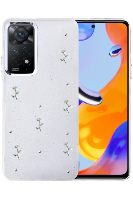 Uray store Xiaomi Redmi Note 11 Pro Fiyonk Desenli Kapak - Desen 4