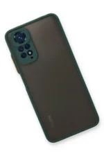 Uray store Xiaomi Redmi Note 11 Pro Kılıf Montreal Silikon Kapak - Yeşil - Görsel 3