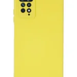 Uray store Xiaomi Redmi Note 11 Pro Kılıf Nano içi Kadife Silikon - Sarı
