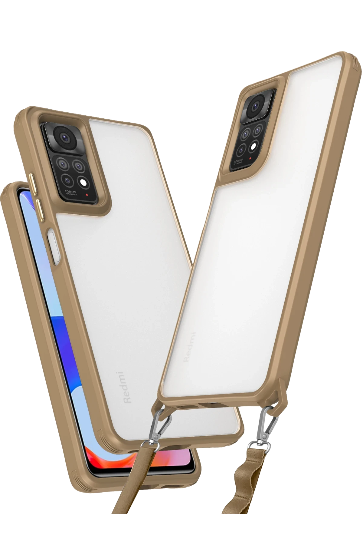 newface-xiaomi-redmi-note-11-pro-kilif-penta-silikon-kilif-desert-default Uray store Xiaomi Redmi Note 11 Pro Kılıf Penta Silikon Kılıf - Çöl Titanyum - Görsel 1