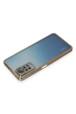 Uray store Xiaomi Redmi Note 11 Pro Kılıf Razer Lensli Silikon - Gold - Görsel 3