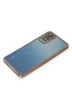 Uray store Xiaomi Redmi Note 11 Pro Kılıf Razer Lensli Silikon - Gold - Görsel 4