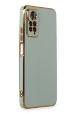 Uray store Xiaomi Redmi Note 11 Pro Kılıf Volet Silikon - Açık Yeşil - Görsel 2