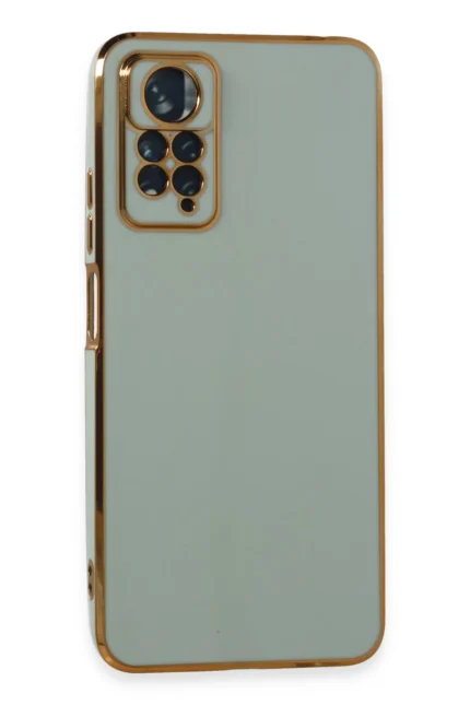 Uray store Xiaomi Redmi Note 11 Pro Kılıf Volet Silikon - Açık Yeşil