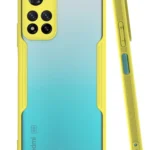 Uray store Xiaomi Redmi Note 11 Pro Plus 5G Kılıf Platin Silikon - Sarı
