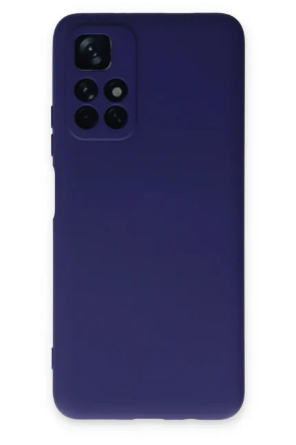 Uray store Xiaomi Redmi Note 11T Kılıf Nano içi Kadife Silikon - Mor