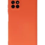 Uray store Xiaomi Redmi Note 11T Kılıf Nano içi Kadife Silikon - Turuncu