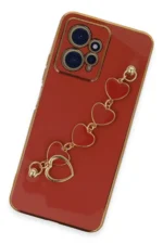 Uray store Xiaomi Redmi Note 12 4G Kılıf Esila Silikon - Kırmızı - Görsel 3
