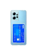 Uray store Xiaomi Redmi Note 12 4G Kılıf Kart Şeffaf Silikon - Şeffaf - Görsel 2