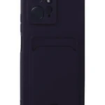 Uray store Xiaomi Redmi Note 12 4G Kılıf Kelvin Kartvizitli Silikon - Derin Mor