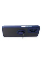 Uray store Xiaomi Redmi Note 12 4G Kılıf Montreal Yüzüklü Silikon Kapak - Lacivert - Görsel 3