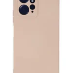 Uray store Xiaomi Redmi Note 12 4G Kılıf Nano içi Kadife Silikon - Pudra