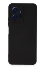 Uray store Xiaomi Redmi Note 12 4G Kılıf Nano içi Kadife Silikon - Siyah