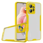 Uray store Xiaomi Redmi Note 12 4G Kılıf Platin Silikon - Sarı