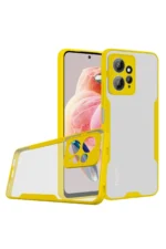 Uray store Xiaomi Redmi Note 12 4G Kılıf Platin Silikon - Sarı