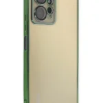 Uray store Xiaomi Redmi Note 12 4G Kılıf Razer Lensli Silikon - Yeşil
