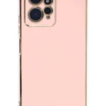Uray store Xiaomi Redmi Note 12 4G Kılıf Volet Silikon - Pembe