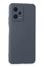 Uray store Xiaomi Redmi Note 12 5G Kılıf Nano içi Kadife Silikon - Gri