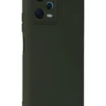 Uray store Xiaomi Redmi Note 12 5G Kılıf Nano içi Kadife Silikon - Koyu Yeşil