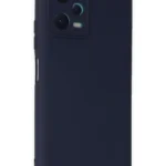 Uray store Xiaomi Redmi Note 12 5G Kılıf Nano içi Kadife Silikon - Lacivert