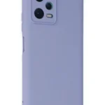 Uray store Xiaomi Redmi Note 12 5G Kılıf Nano içi Kadife Silikon - Lila