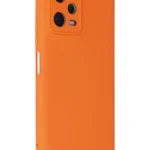 Uray store Xiaomi Redmi Note 12 5G Kılıf Nano içi Kadife Silikon - Turuncu