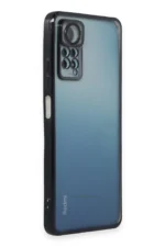 Uray store Xiaomi Redmi Note 12 Pro 4G Kılıf Razer Lensli Silikon - Siyah - Görsel 2