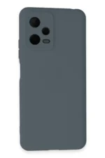 Uray store Xiaomi Redmi Note 12 Pro 5G Kılıf Nano içi Kadife Silikon - Gri - Görsel 3